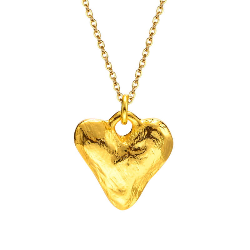 Wholesale Copper Heart Pendant Necklace