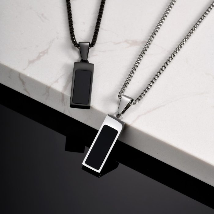 Wholesale Stainless Steel Rectangular Pendant