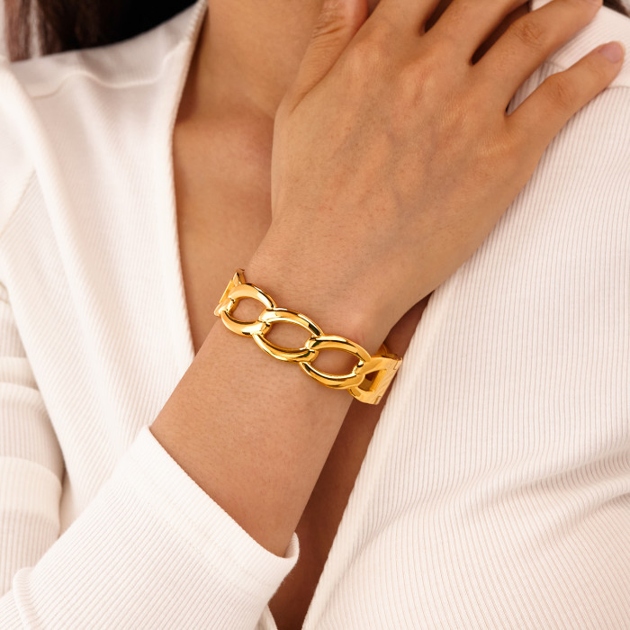 Wholesale Stainless Steel Minimalist Design Bracelet