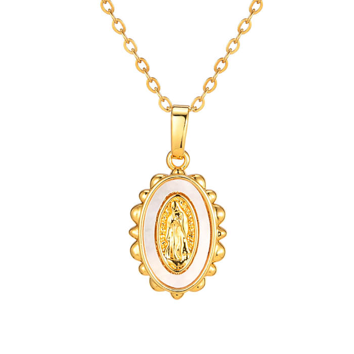 Wholesale Stainless Steel Madonna Pendant