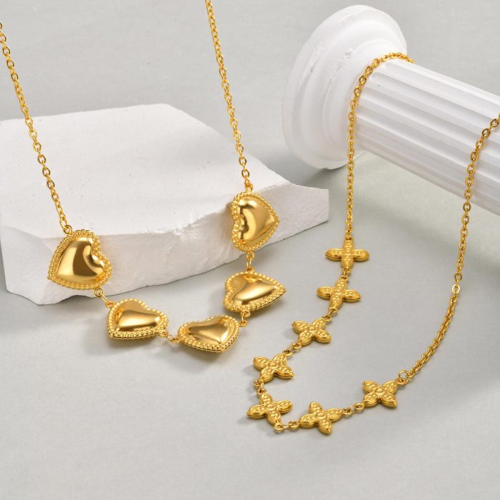 Wholesale Stainless Steel Ins Style Necklaces