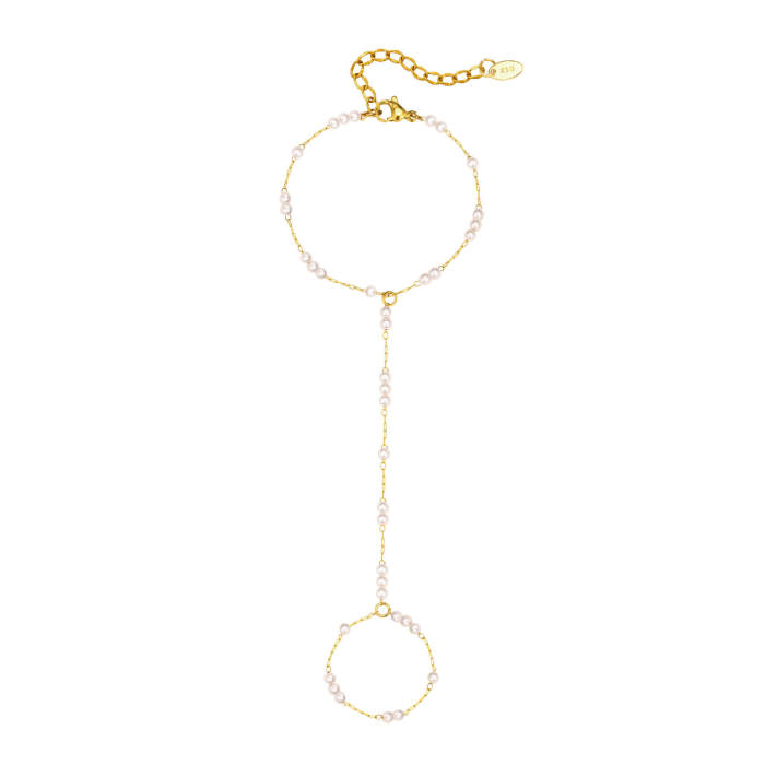 Wholesale Finger Ring Slave Bracelet