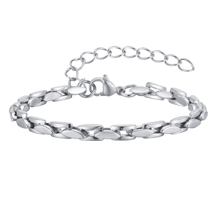 Wholesale Stainless Steel Chain Couple Bracelet