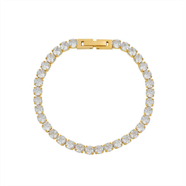 Wholesale Stainless Steel 4MM Tennis Bracelet