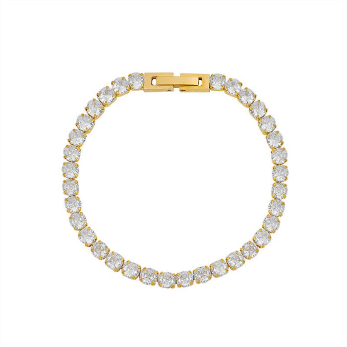 Wholesale Stainless Steel 4MM Tennis Bracelet