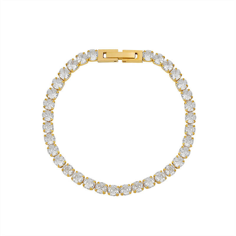 Wholesale Stainless Steel 4MM Tennis Bracelet