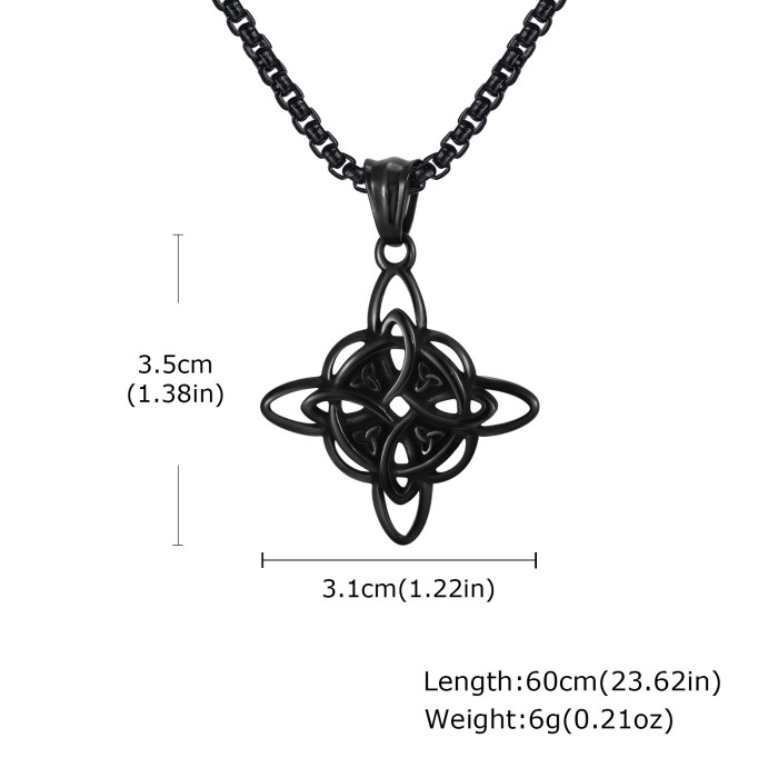 Wholesale Stainless Steel Celtic Knot Pendants