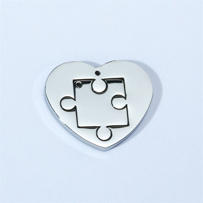 Wholesale Stainless Steel Matching Pendants for Couples