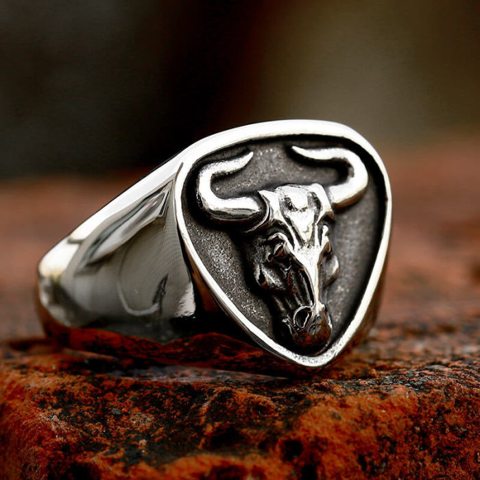 Wholesale Stainless Steel Mens Skull Rings