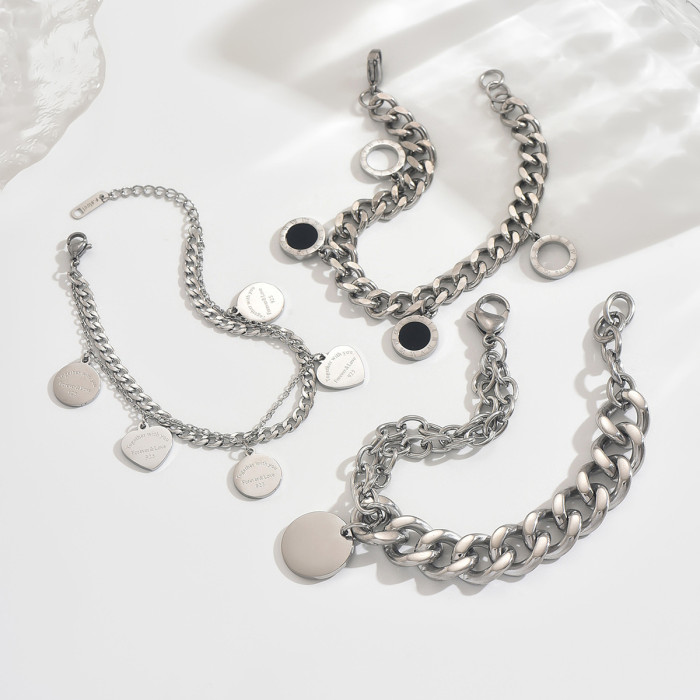 Wholesale Stainless Steel Multi-Layer Bracelet Set