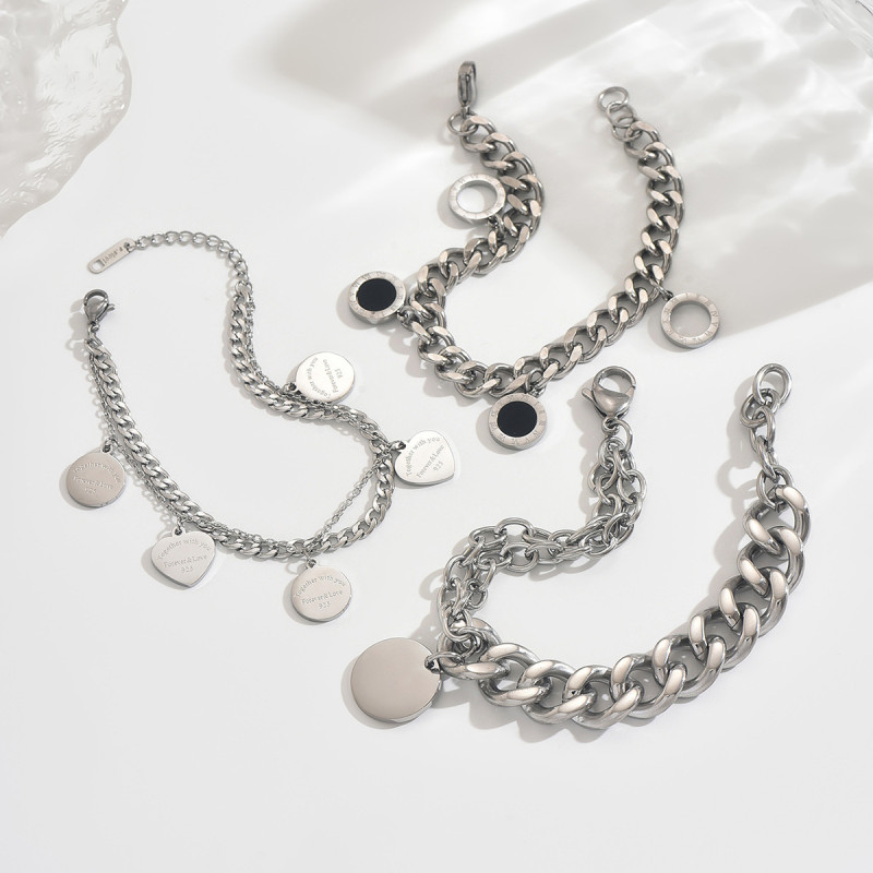 Wholesale Stainless Steel Multi-Layer Bracelet Set