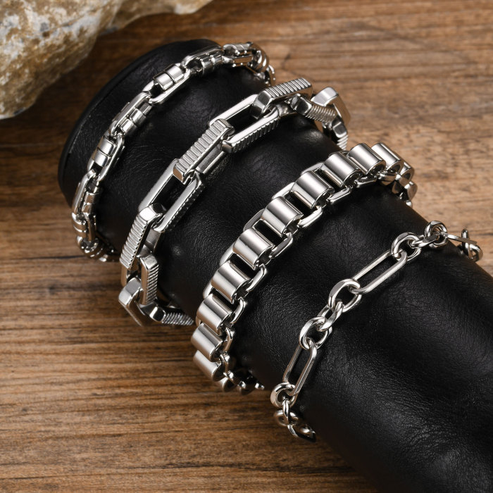 Wholesale Stainless Steel Handmade Chain Bracelets