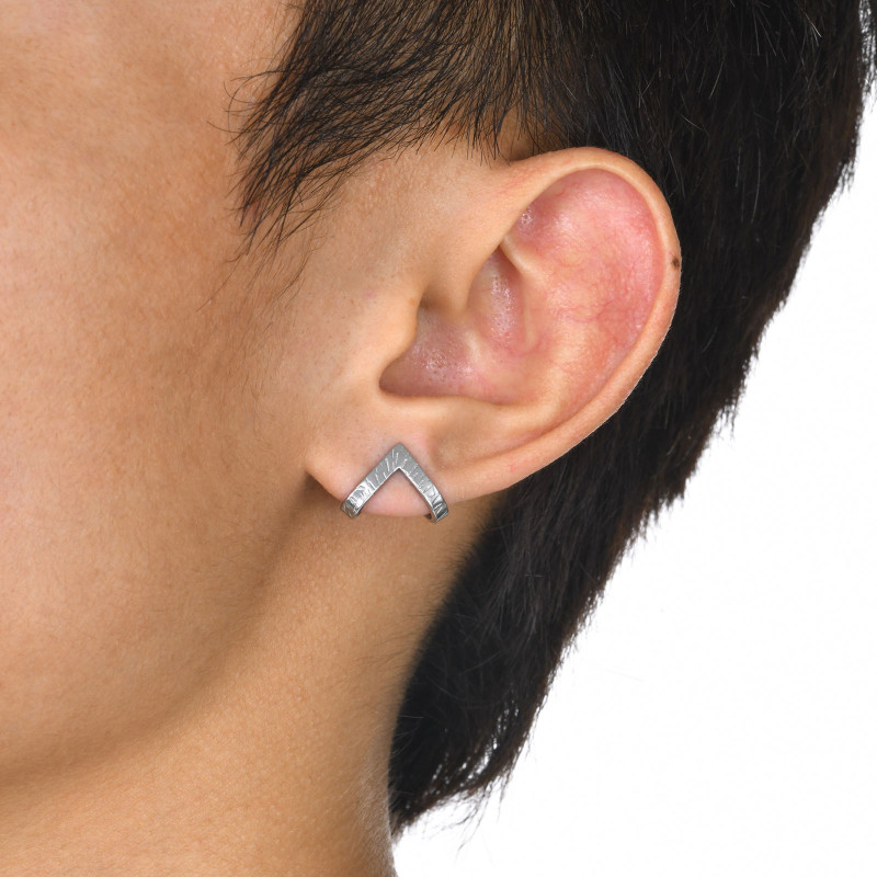 Wholesale Stainless Steel V Earring