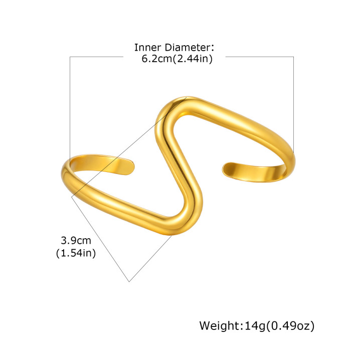 Wholesale Stainless Steel Ladies Fashion Bangle