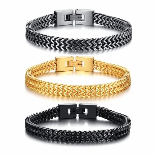 Wholesale Mens Stainless Steel Keel Chain Link Bracelet Wristband Bangle