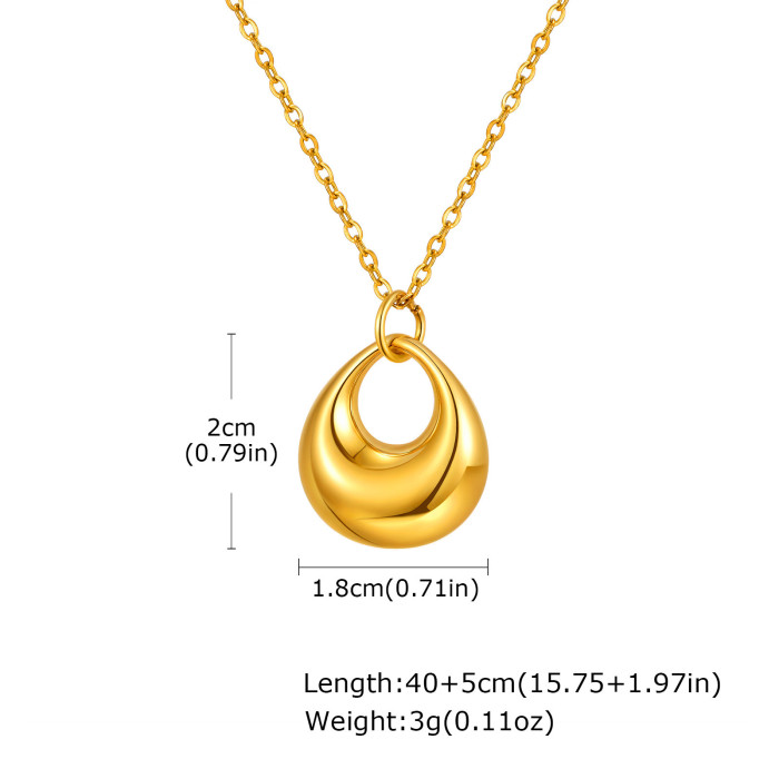 Wholesale Stainless Steel Minimalist Pendant