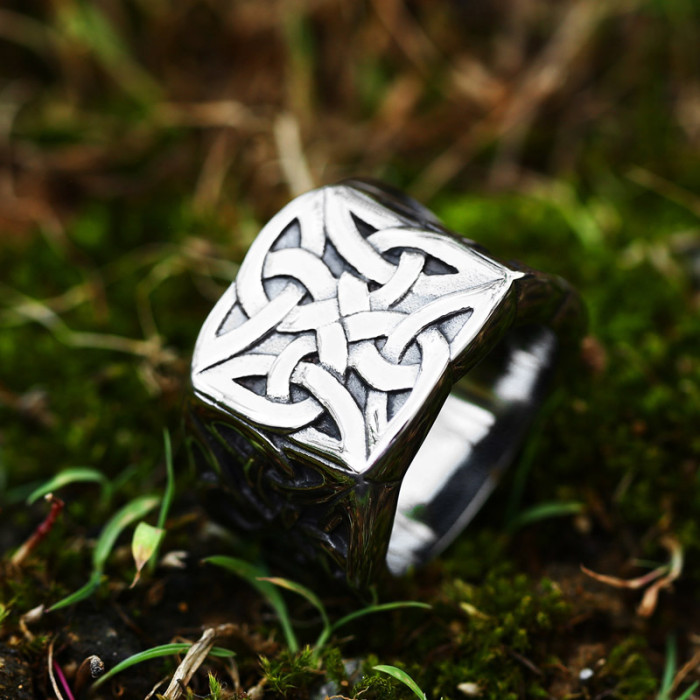 Wholesale Stainless Steel Celtic Knot Ring