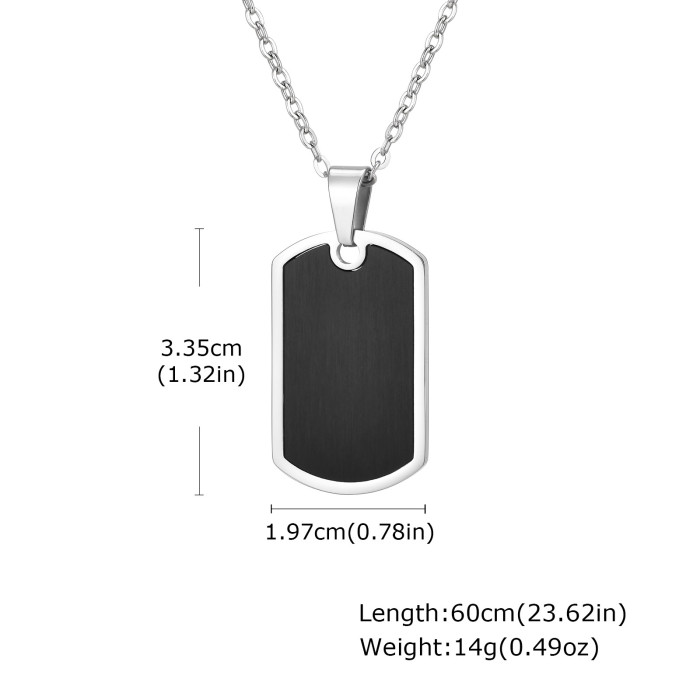 Wholesale Stainless Steel Dog Tag Neckalces
