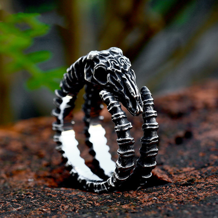 Wholesale Stainless Steel Sheepshead Bone Ring