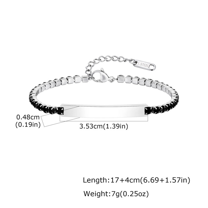 Stainless Steel ID Bracelet Wholesale