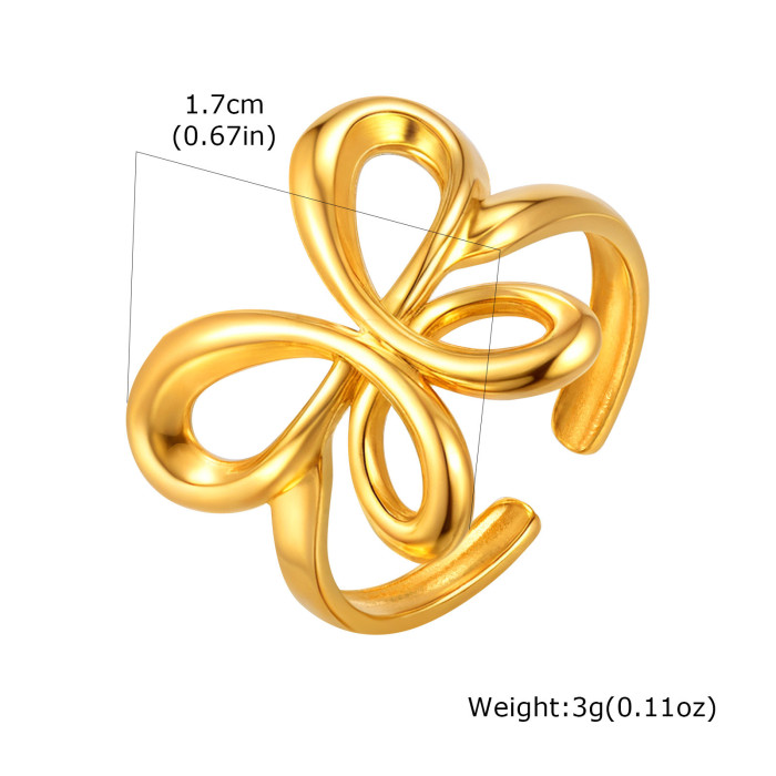 Wholesale Stainless Steel Open End Ring