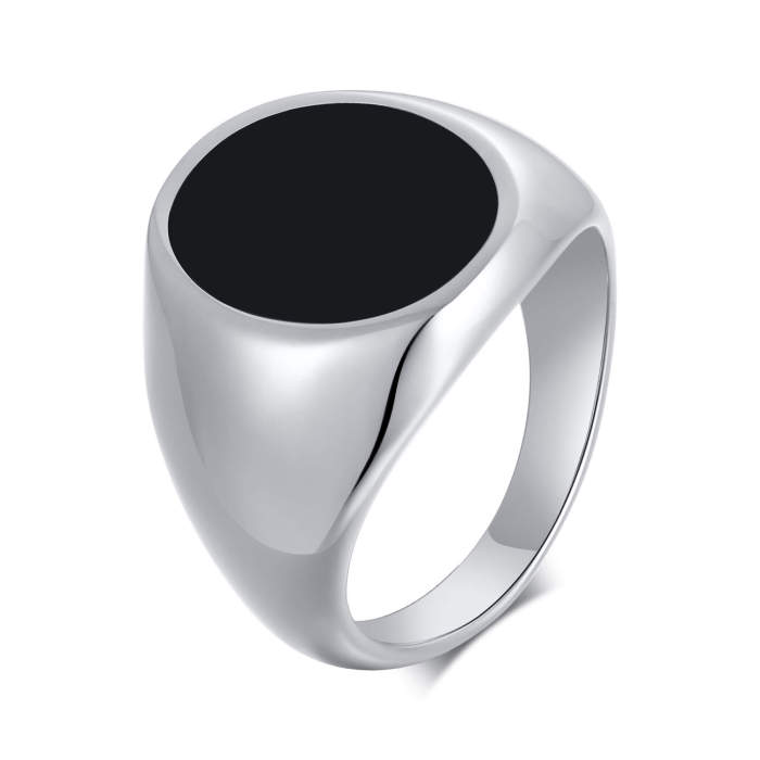 Wholesale Stainless Steel Classic Men's Seal Ring