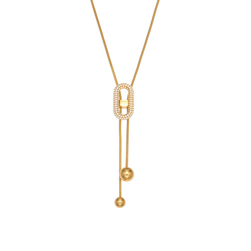 Wholesale Stainless Steel Fashion Simple Necklace
