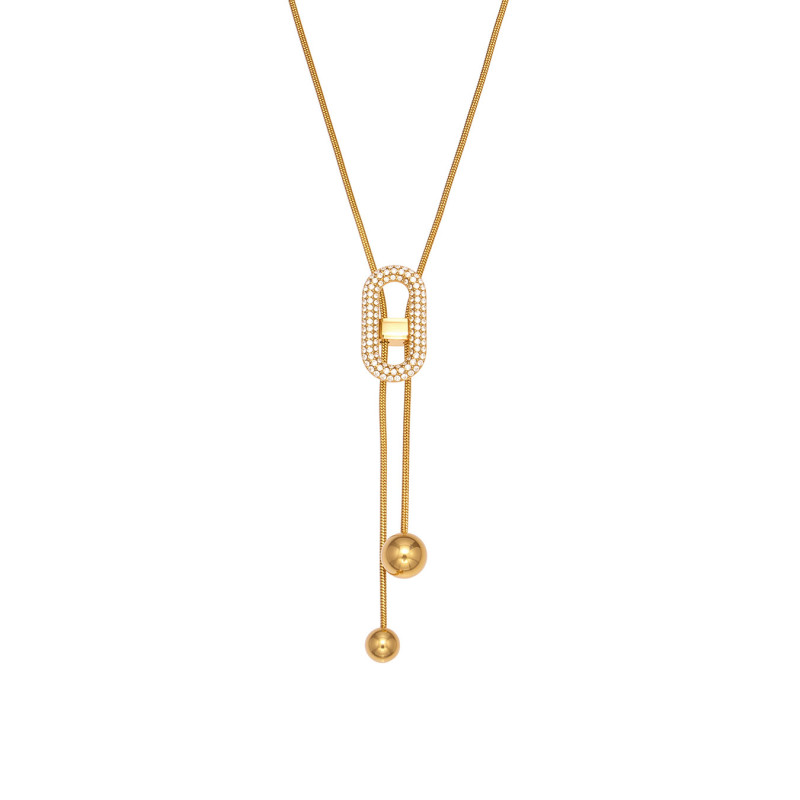 Wholesale Stainless Steel Fashion Simple Necklace