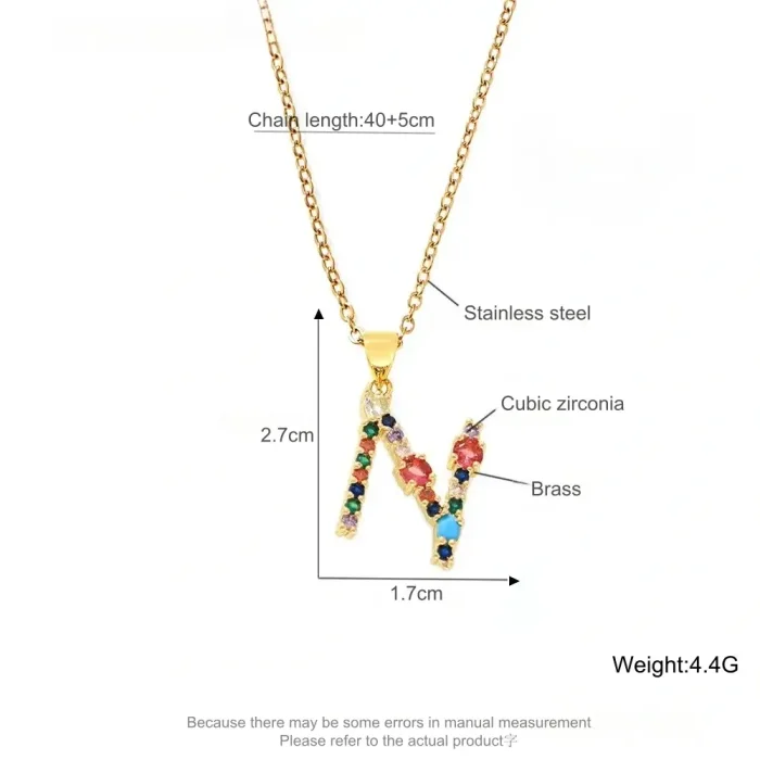 Wholesale Copper Colorful CZ Pendant