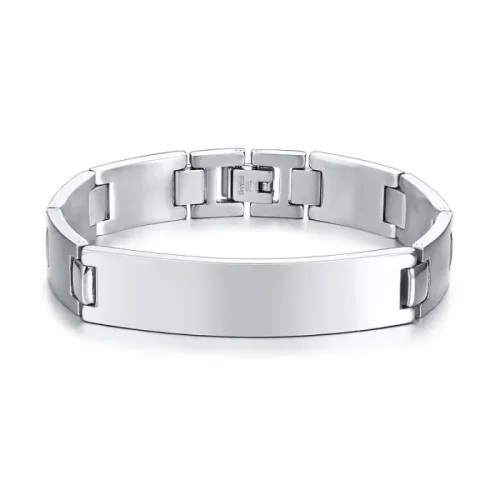 Wholesale Elegant Surgical Grade Steel Medical Alert ID Bracelet