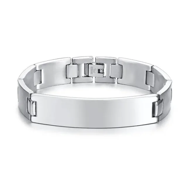Wholesale Elegant Surgical Grade Steel Medical Alert ID Bracelet
