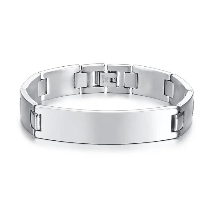 Wholesale Elegant Surgical Grade Steel Medical Alert ID Bracelet