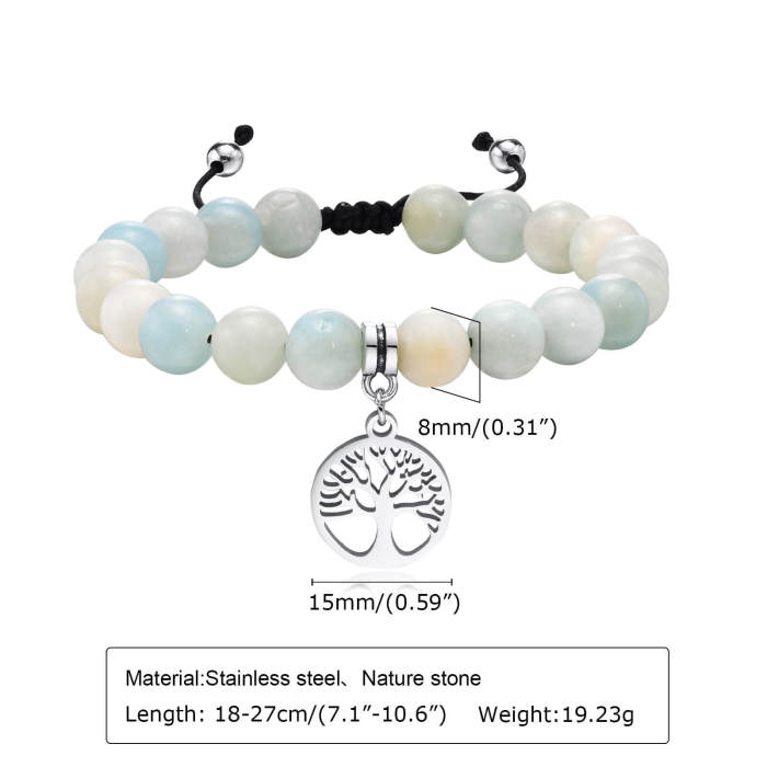 Wholesale Stainless Steel Beads Bracelet for Ladies
