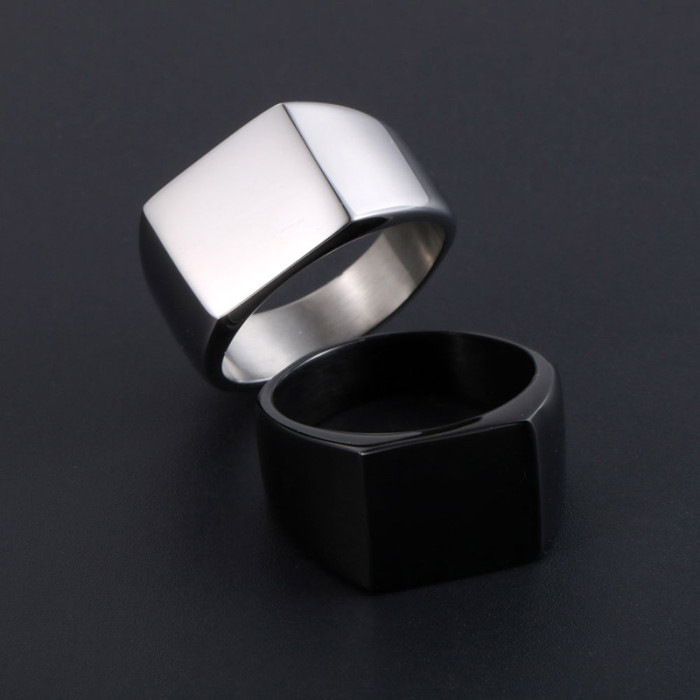 Wholesale Stainless Steel Engrave Men Ring