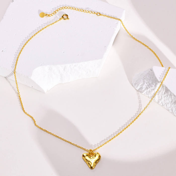 Wholesale Copper Heart Pendant Necklace