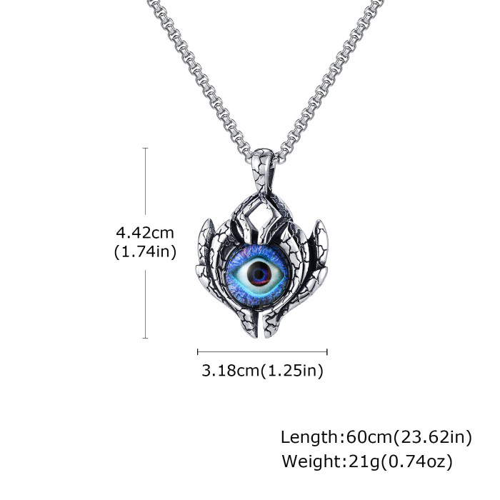 Wholesale Stainless Steel Devil's Eye Pendant