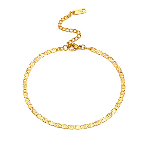 Wholesale Stainless Steel Marina Chain Anklet