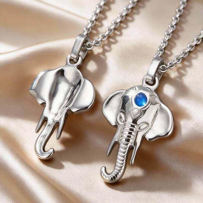 Wholesale Stainless Steel Elephant Pendant