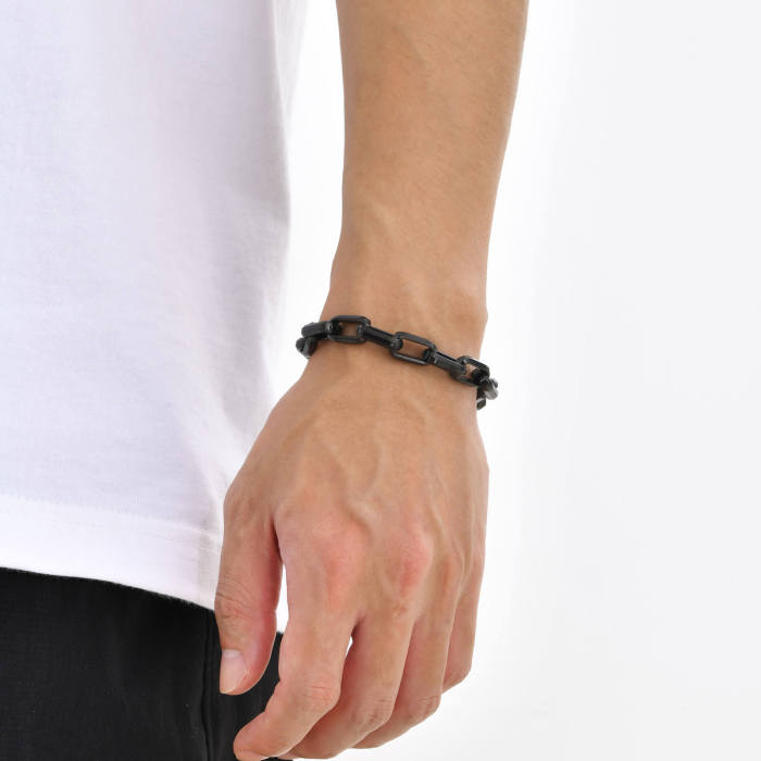 Wholesale Stainless Steel Chunky Paperclip Link Chain Bracelet