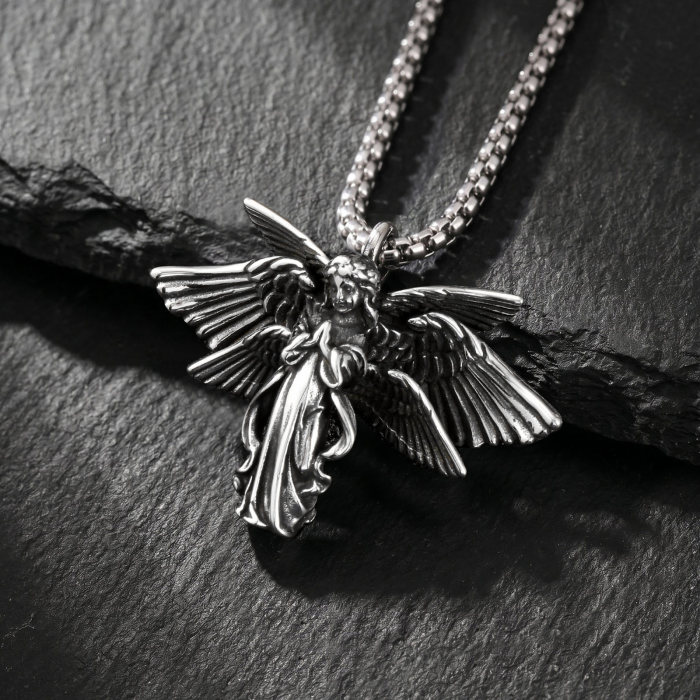 Wholesale Stainless Steel Archangel Pendant