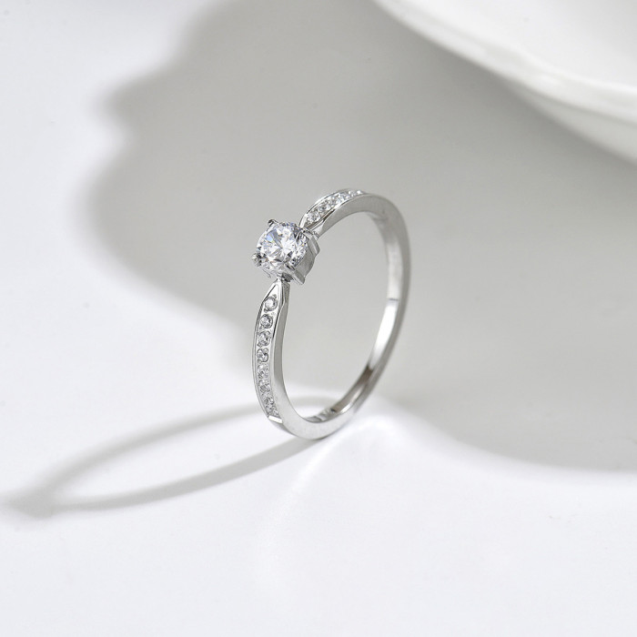 Wholesale Stainless Steel Solitaire Ring
