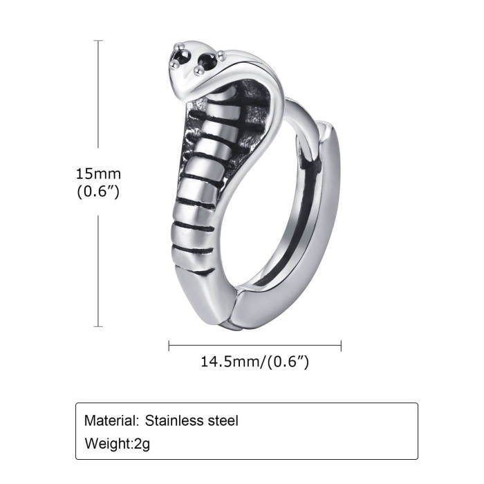 Wholesale Stainless Steel Mens Earring