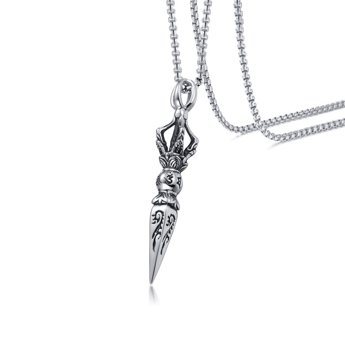 Wholesale Stainless Steel Men Magic Pestle Pendant