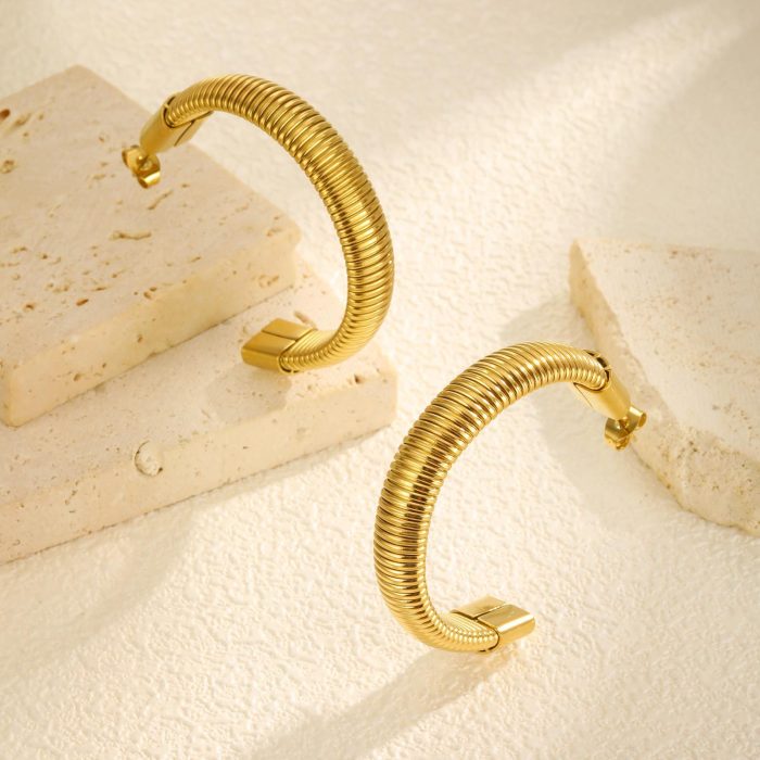 Wholesale Stainless Steel Minimalist Earrings
