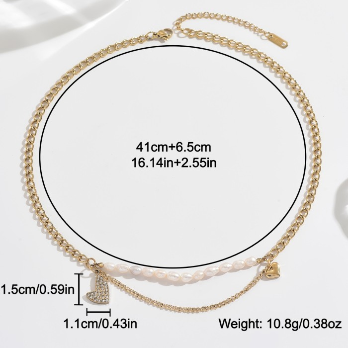 Wholesale Baroque Pearl Heart Jewelry