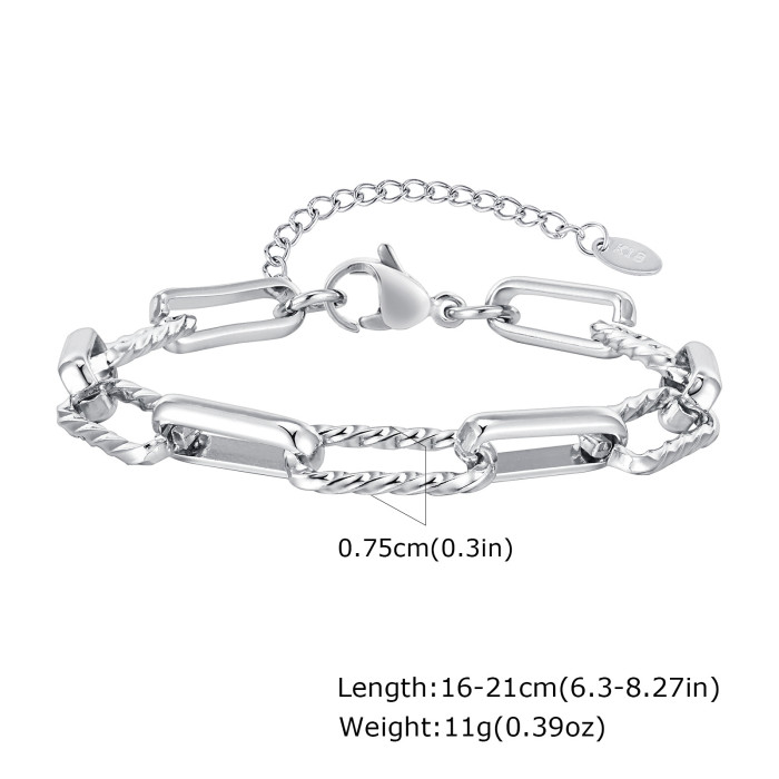 Wholesale Stainless Steel Women Fashion Bracelet