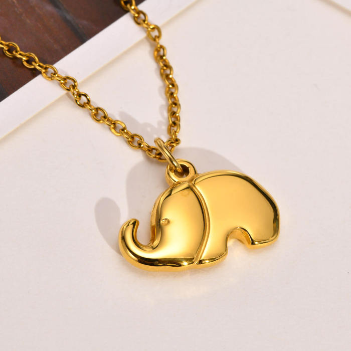 Wholesale Stainless Steel Elephant Pendant