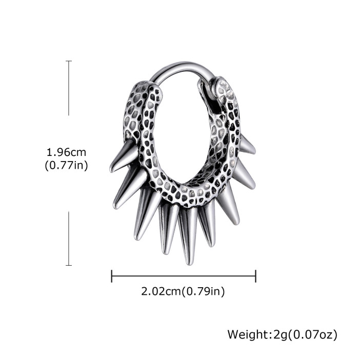 Wholesale Stainless Steel Rivet Earrings