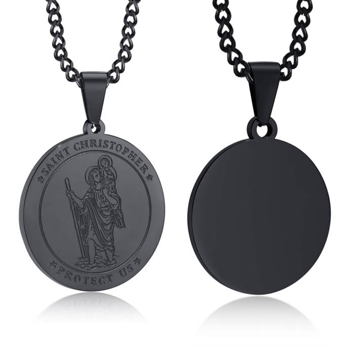 Wholesale Stainless Steel Christopher Pendant
