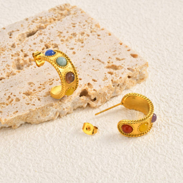 Wholesale Stainless Steel Multi-Stone Studs
